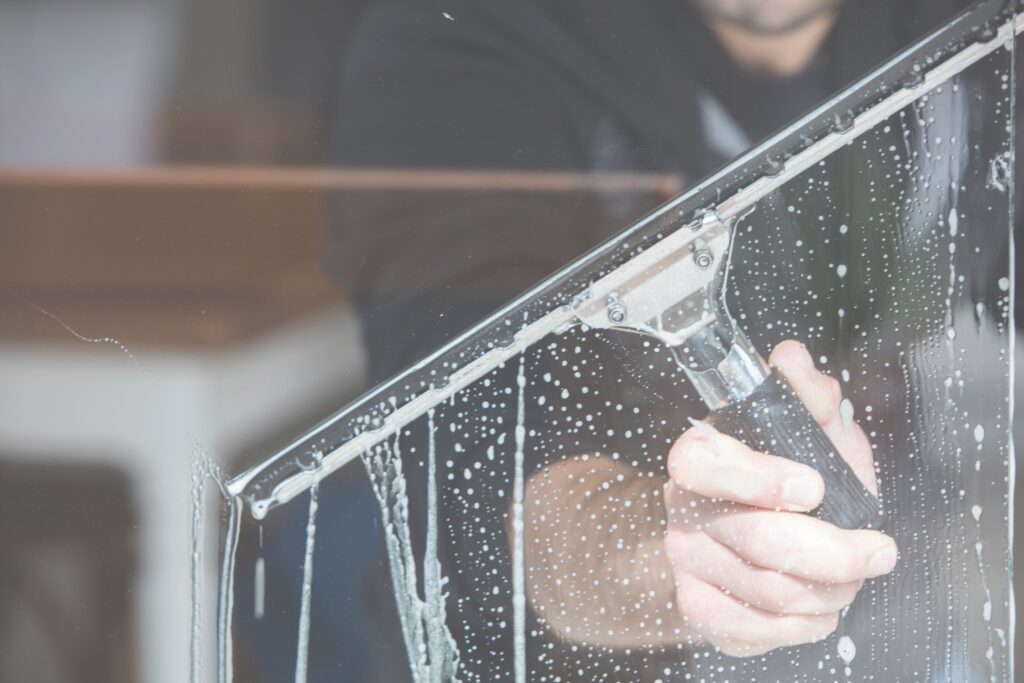Glasreinigung
