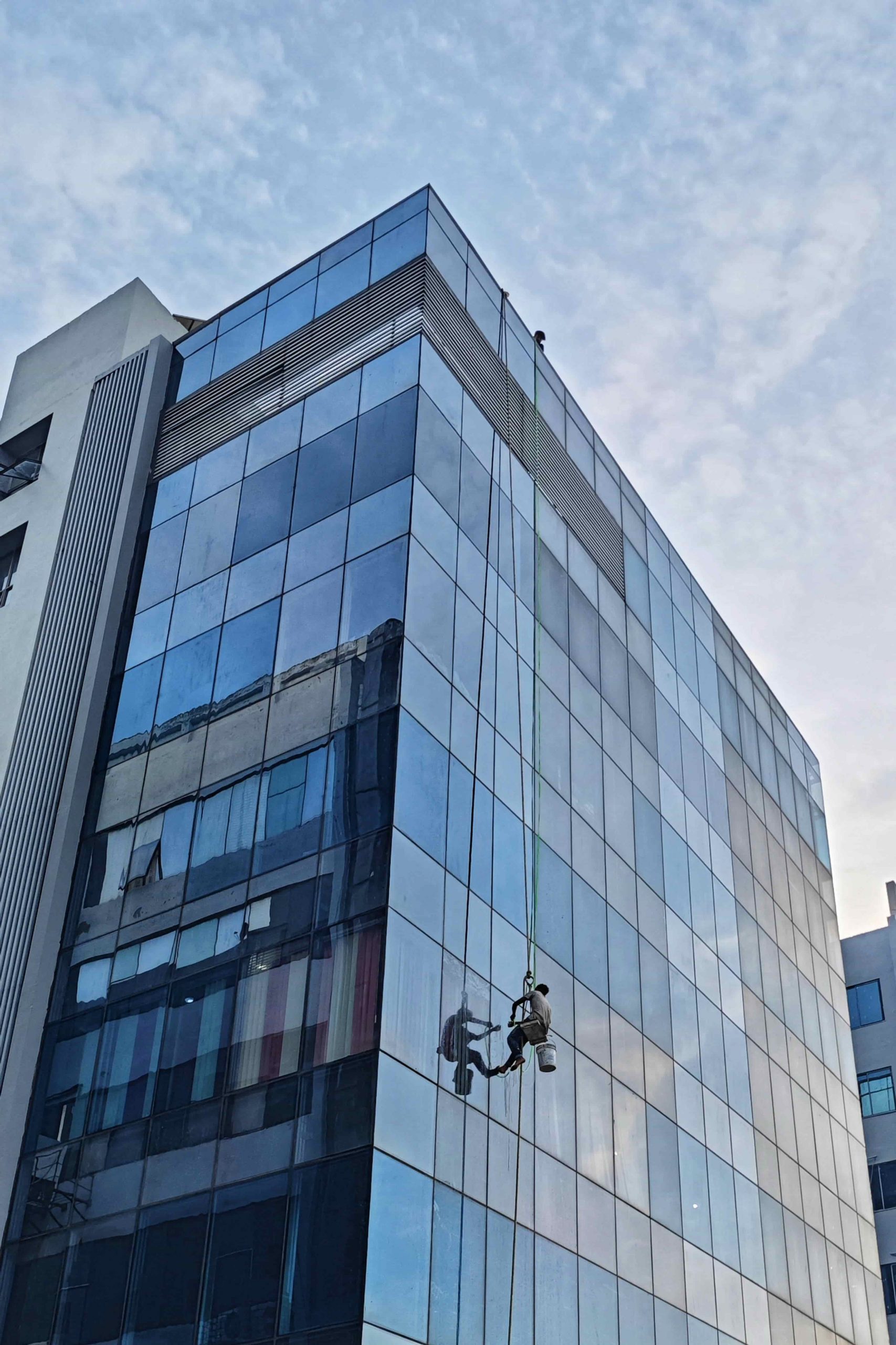 Hochhaus_Glasreinigung